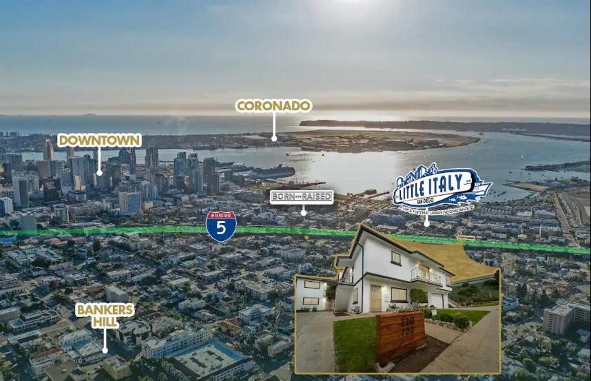 Apartmán Perla D'Italia -1Br- Free Driveway Parking -1 Car San Diego Exteriér fotografie